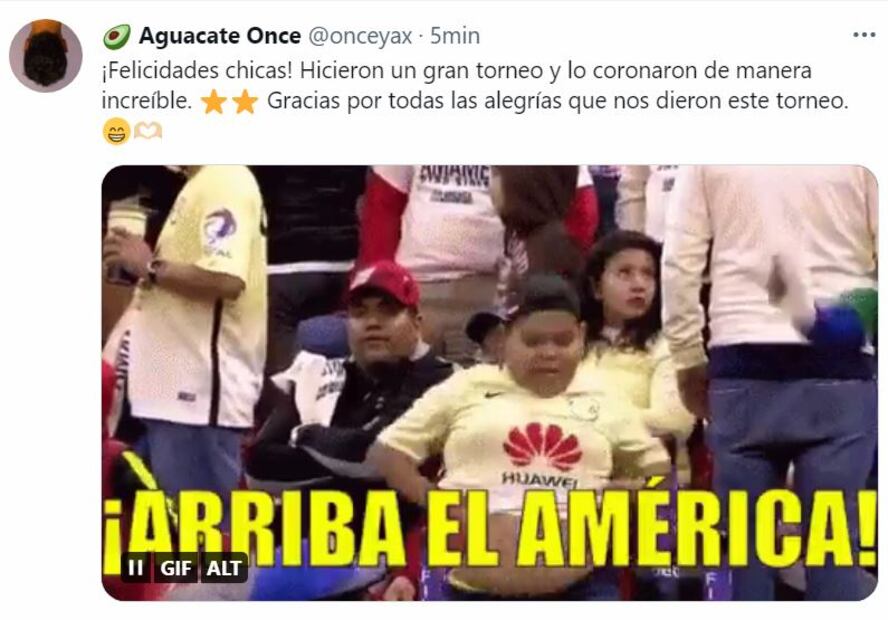 Memes campeonato América Femenil