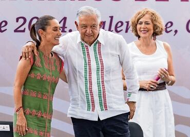 Sheinbaum felicita a AMLO por su cumpleaños; "Felicitaciones cariñosas de aquí a Palenque", expresa