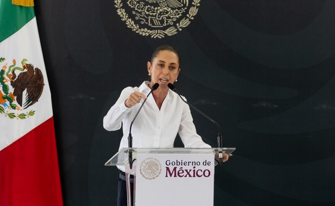 La presidenta Claudia Sheinbaum Pardo, asegura que los principios de la Cuarta Transformación buscan erradicar la corrupción (28/12/2024) Foto: Hugo Salvador/El Universal