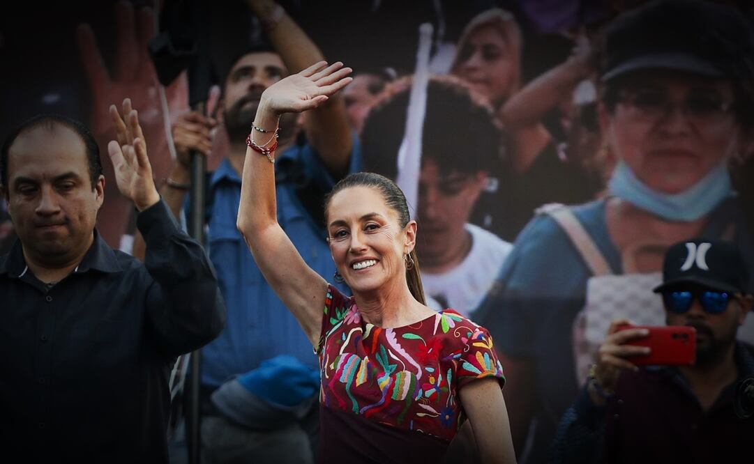 Claudia Sheinbaum. Foto: Diego Simón/ EL UNIVERSAL