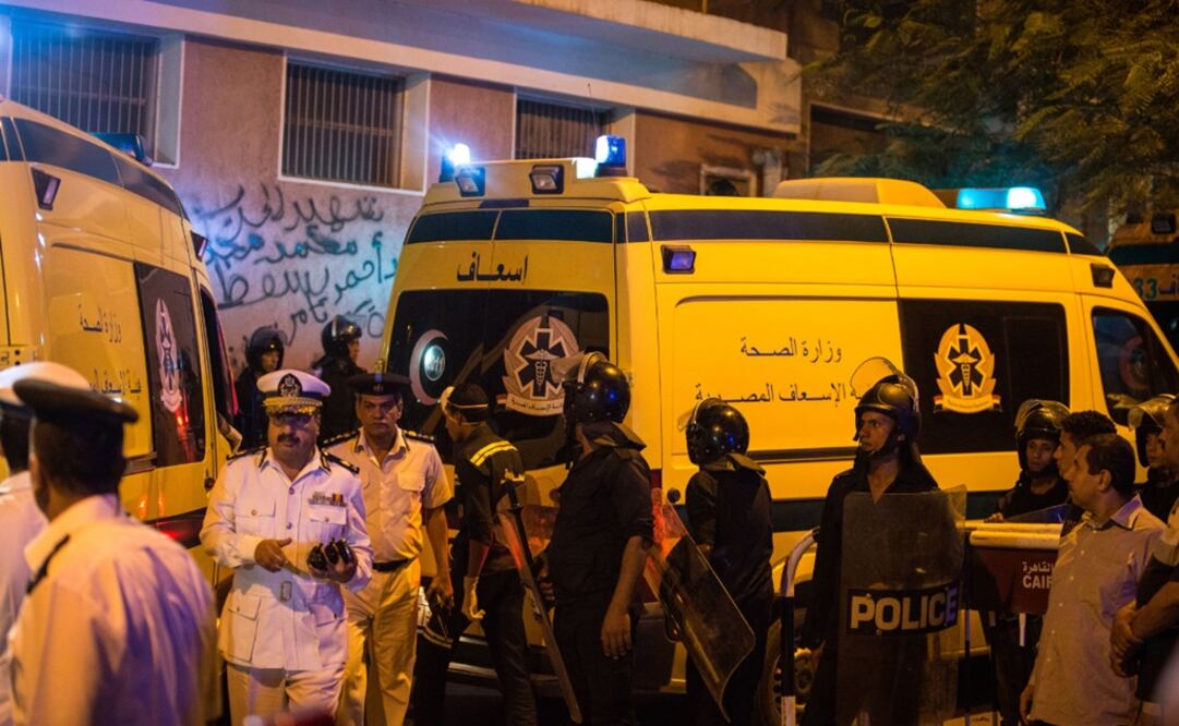 Los primeros 34 cuerpos de las víctimas llegaron a El Cairo (FOTO: Xinhua)