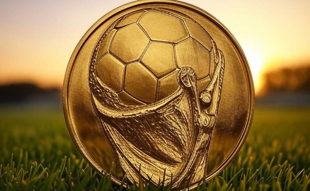 Diputados aprueban que se acuñen nueve monedas conmemorativas del mundial de futbol 2026 /Imagen creada por inteligencia artificial Grok