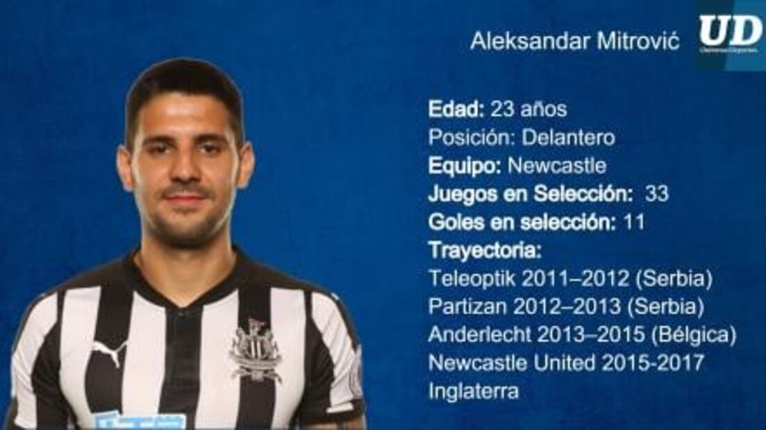 Jugadores a seguir de Serbia: