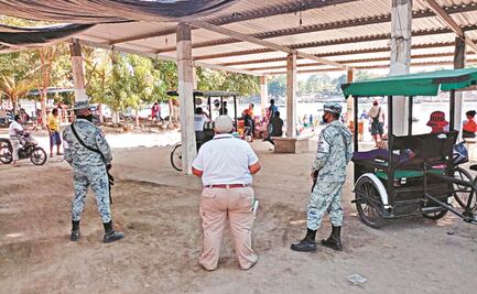 Chiapas: Relajan autoridades vigilancia en las márgenes del Suchiate