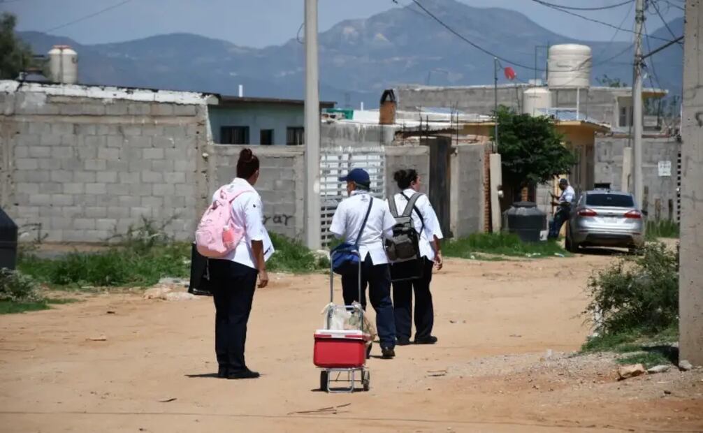 Aplican más de 42 mil vacunas contra sarampión en una semana en Chihuahua (27/07/2025). Foto: Especial