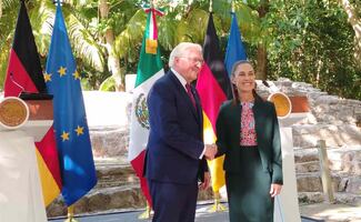 Sheinbaum analiza visitar Alemania por invitación del presidente; reunión en Cancún fue "muy importante", comenta