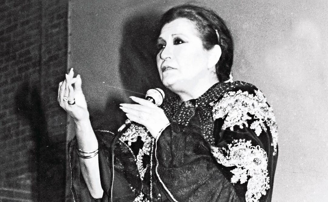 Lola Beltrán grabó a escondidas de Tomás Méndez "Cucurrucucú paloma", y se convirtió en todo un éxito. Foto: Archivo EL UNIVERSAL.