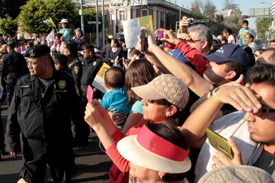 Más de medio millón acompañaron al Papa en su ruta dominical