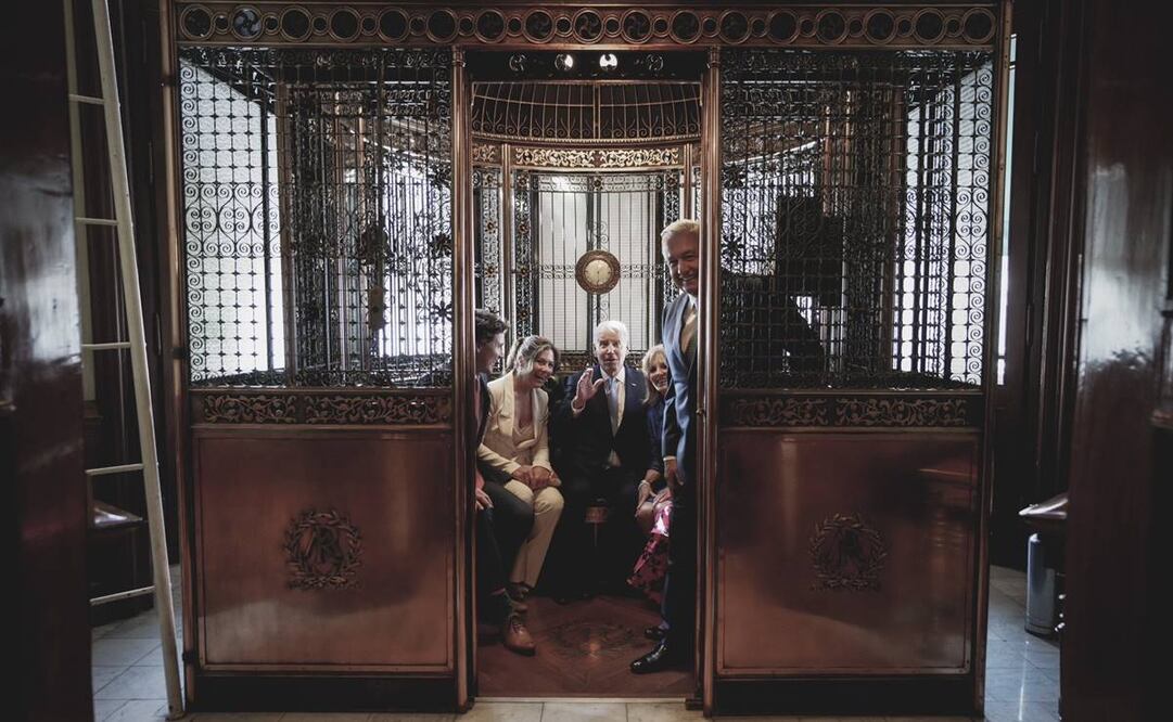 Los presidentes Joe Biden, de EU, y Andrés Manuel López Obrador, de México, y Justin Trudeau, primer ministro de Canadá.