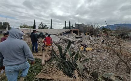 VIDEO: Suman 5 muertos por explosión de polvorín en Hidalgo
