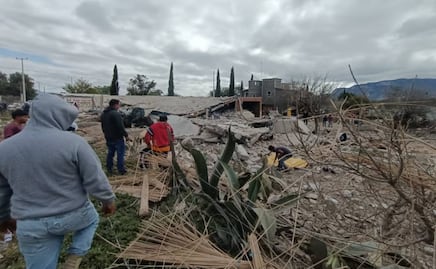 VIDEO: Suman 5 muertos por explosión de polvorín en Hidalgo