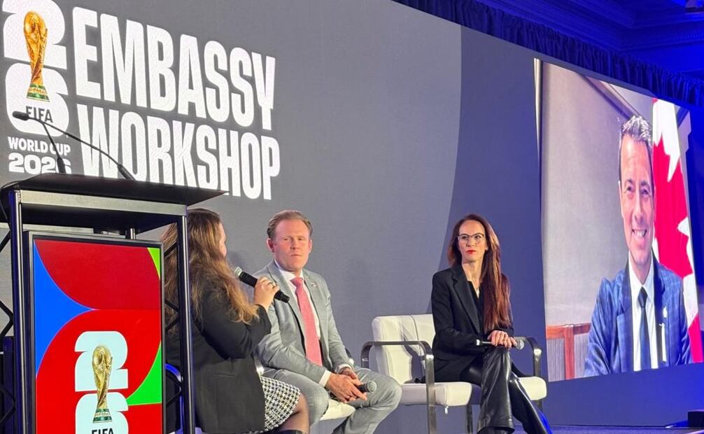 A 190 días de la Copa FIFA 2026, los representantes de México, Estados Unidos y Canadá tuvieron su primer diálogo este miércoles 3 de diciembre de 2025. Foto: Especial