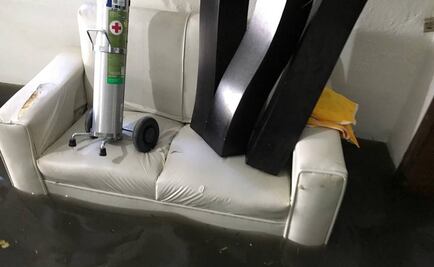 Canal de riego se desborda en Teoloyucan e inunda asilo de ancianos