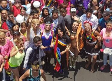 Marchan contra la discriminación en Iztapalapa