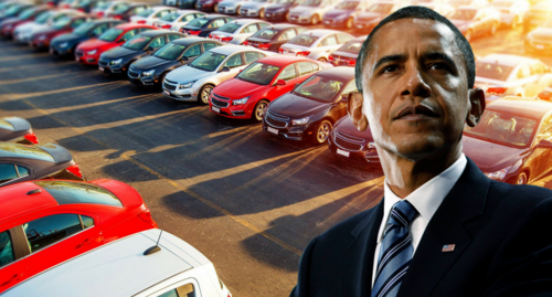 Culpan a Obama por caída en ventas de autos en EEUU