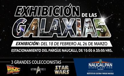 Exhibirán objetos de Star Wars, Star Treck y Back To The Future en Naucalpan
