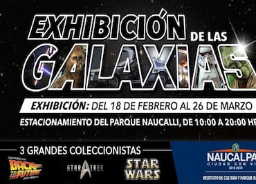 Exhibirán objetos de Star Wars, Star Treck y Back To The Future en Naucalpan