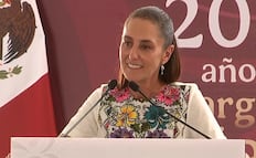 Sheinbaum inaugura planta pasteurizadora de leche en Campeche; da becas para todos los estudiantes de universidad