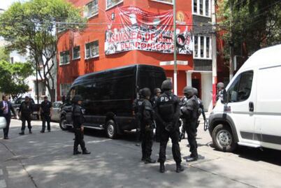 Desalojan predio invadido en La Condesa