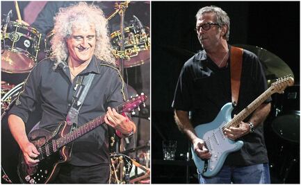 Brian May respeta a Eric Clapton, pero no está de acuerdo con su postura antivacuna Covid