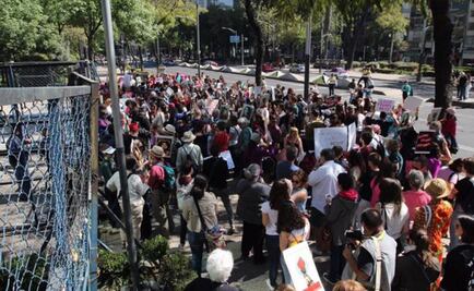Women’s March in Mexico City 