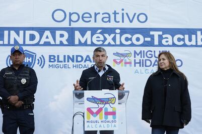 Mauricio Tabe lanza el "Operativo Blindar México-Tacuba"; busca convertir la zona en la más segura