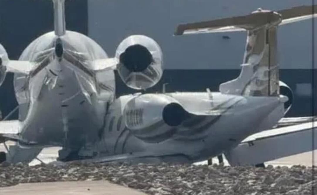 Choque de aviones privados en Arizona deja al menos un muerto (10/02/2025). Foto: Captura de pantalla