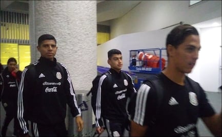 Selección Mexicana Sub 17 llega a la CDMX