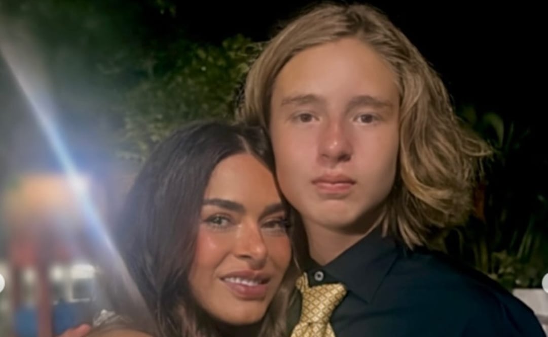 Galilea Montijo y su hijo Mateo celebran el Día de las madres.