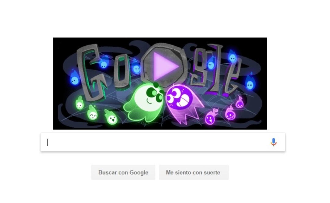La compañía señala que el Doodle anual de Halloween de hoy marca un hito increíble y emocionante: “¡Nuestro primer juego interactivo multijugador Doodle, desarrollado por Google Cloud!”
