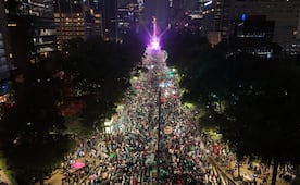 El Ángel de la Independencia se llena de ilusión con la victoria de México sobre Corea del Sur