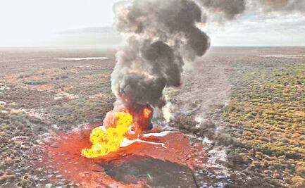Estalla un ducto de gas natural, en Nuevo León