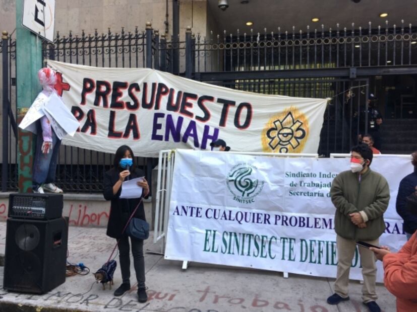 Secretaría de Gobernación se compromete a estudiar y analizar crisis de la ENAH