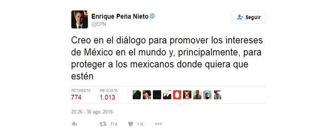 Peña Nieto recibe hoy a Donald Trump