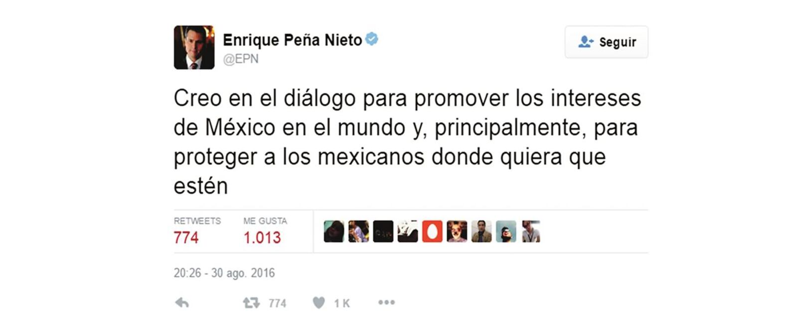 Anuncio de reunión causa polémica (Twitter)