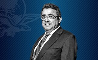 El oftalmólogo y el hombre del sombrero 