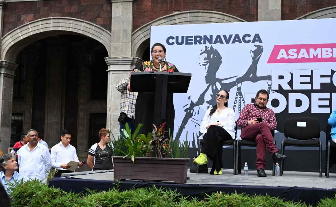 Asamblea informativa de la reforma al Poder Judicial. Foto: Justino Miranda/ EL UNIVERSAL