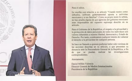 No hay pruebas de espionaje por parte del gobierno: Presidencia