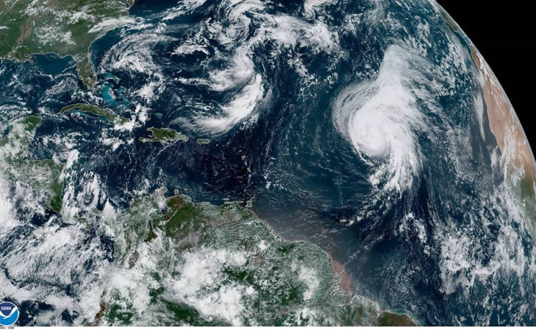 Lorenzo se mueve rápidamente hacia el noreste a 41 kilómetros por hora (Foto: EFE)