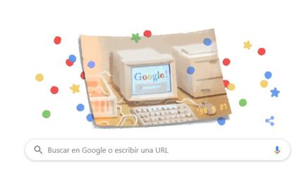Google cumple 21 años