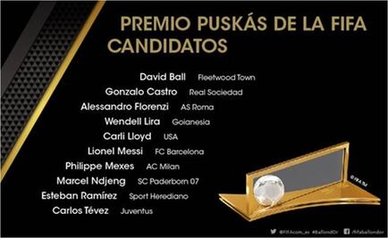 Messi, entre los diez candidatos al premio Puskas