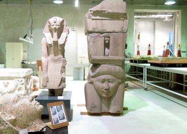 El Gran Museo Egipcio se prepara para mostrar secretos arqueológicos