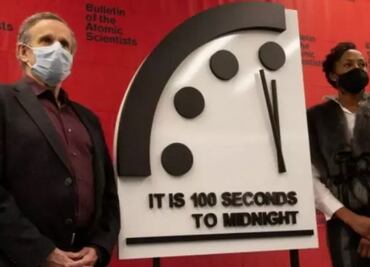Quedan 90 segundos para el fin del mundo, según el "Reloj del Juicio Final"