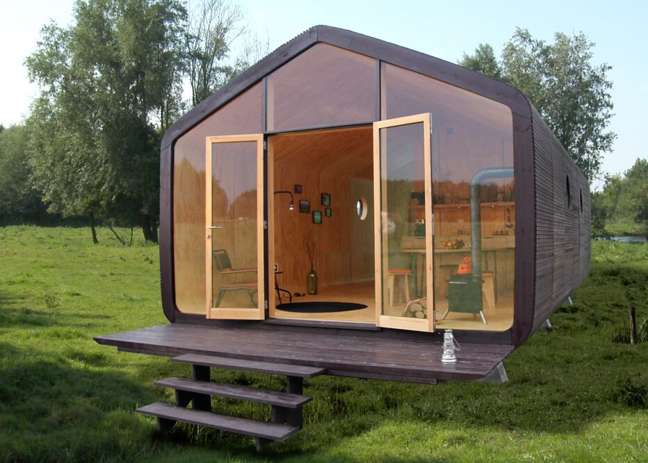 Casa de cartón revoluciona la arquitectura