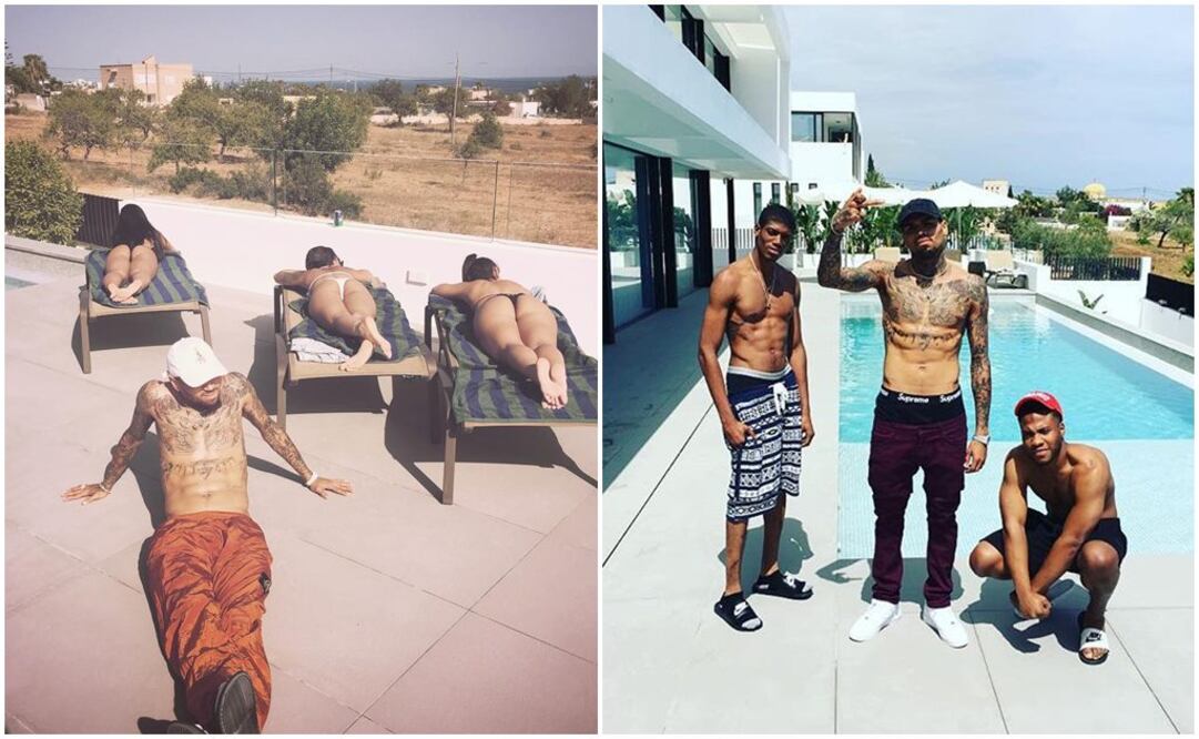 Denuncian a Chris Brown por destrozar lujosa casa