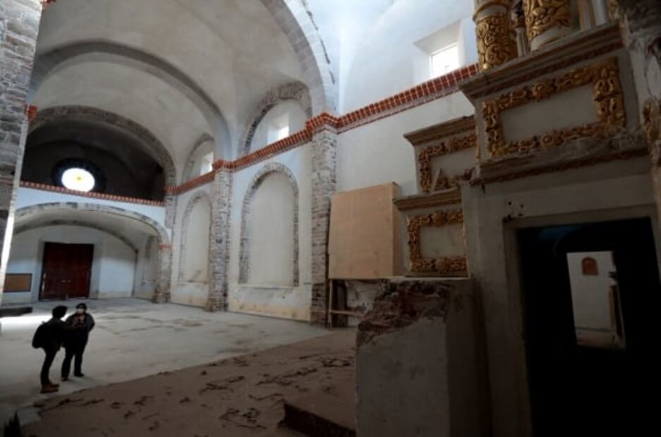 Al 70% reconstrucción en Ruta de los Conventos