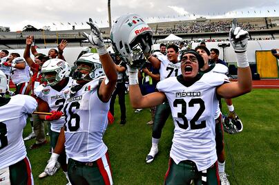 Histórico triunfo de México sobre Estados Unidos en Mundial de Futbol Americano