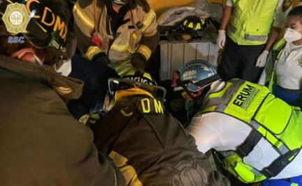 Intoxicados y atrapados, rescatan a hombres de cisterna en Iztacalco