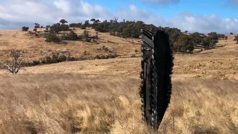 Hallan restos de una cápsula de SpaceX en granja de Australia