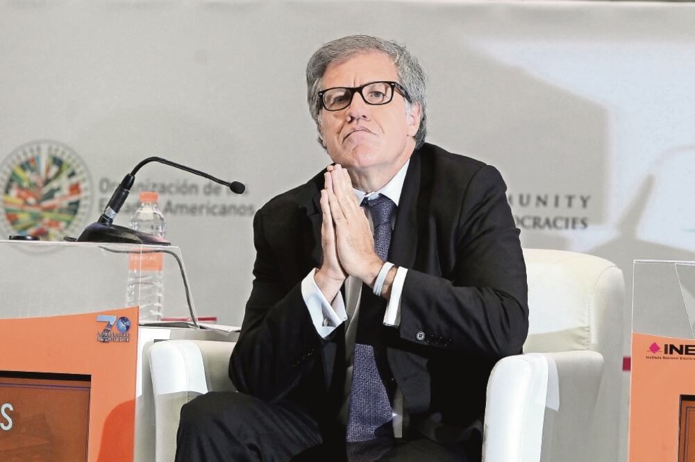 Luis Almagro, secretario general de la OEA, aseguró que la responsabilidad del ciudadano es no decir disparates en las redes y no hacer denuncias falsas; “tienen la obligación de proponer soluciones viables y tratar con responsabilidad (ALEX CRUZ. EFE)